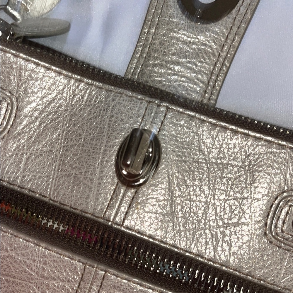 Coach Metallic Shoulder Bag - Picture 4 of 14